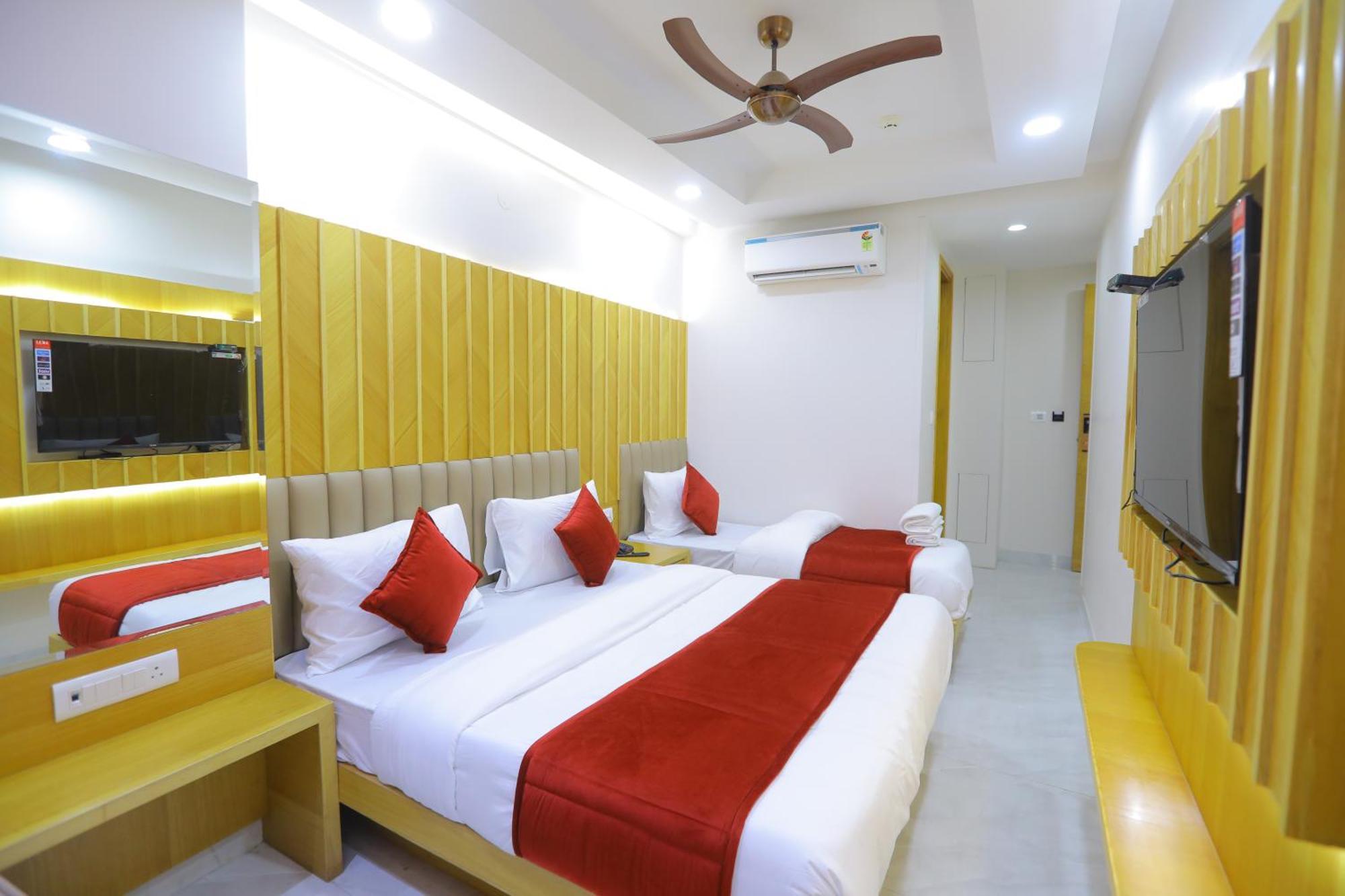 Hotel Glitz - Walk In From New Delhi Railway Station Exterior foto