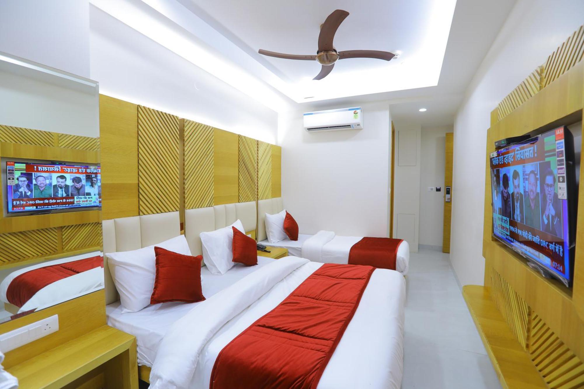 Hotel Glitz - Walk In From New Delhi Railway Station Exterior foto